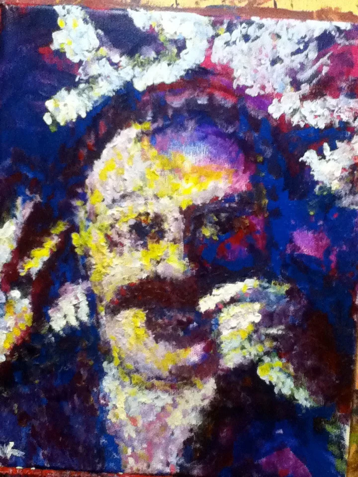 #196, Terry Lawrence, Acrylic on Canvass, 8x10