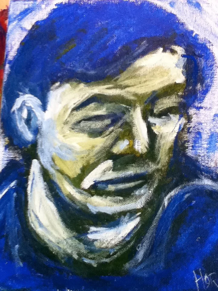 #223, Jamie Stepp, Acrylic on Canvass, 8x10