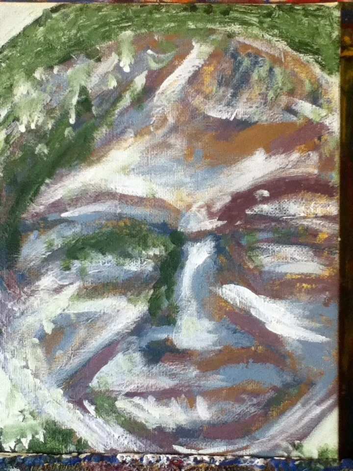 #236, Jasper Linneberg, Acrylic on Canvass,