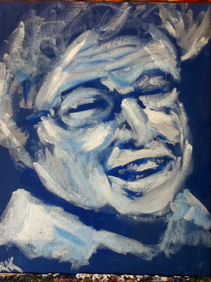 #237, Mary Burns, Acrylic on Canvass, 8x10