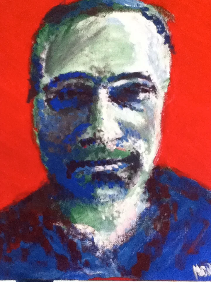 #253, Ian Rowe, Acrylic on Canvass, 8x10