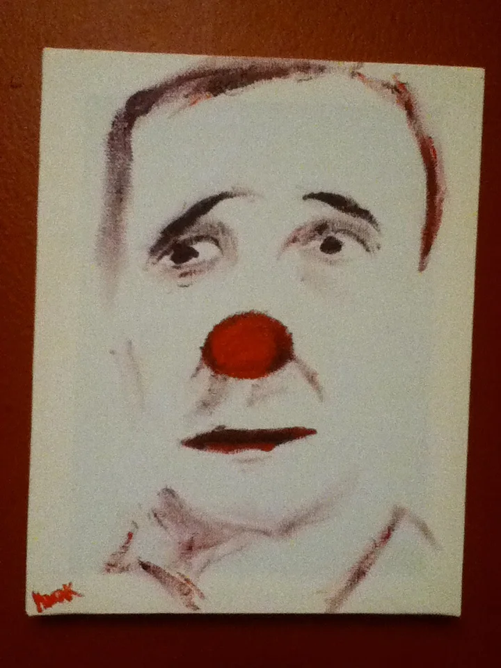 #254, Mark Andrada, Acrylic on Canvass, 8x10