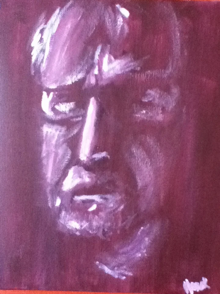 #257, Brian Jensen, Acyric on Canvass, 8x10