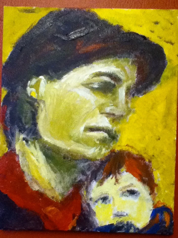 #259, Anita Miotti, Acrylic on Canvass, 8x10
