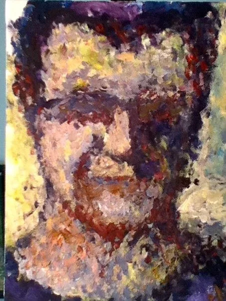 #269, T.J. Dawe, Acrylic on Canvass, 8x10