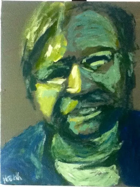 #276, Brodie Smith, Acrylic on Canvass, 8x19