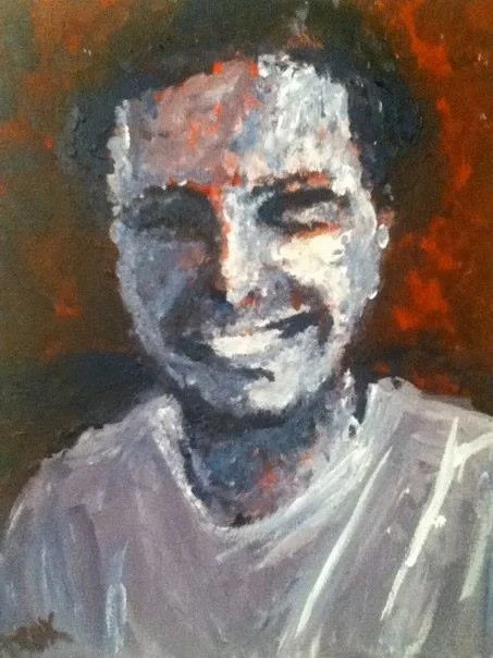 #289, Adam Lazarus, Acrylic on Canvass, 8x10