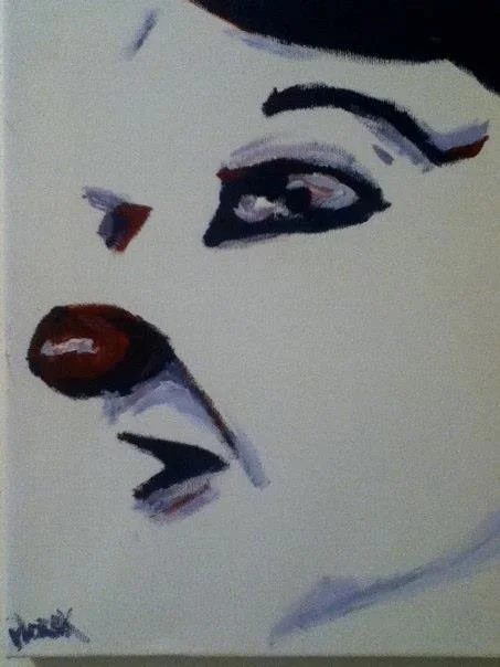 #290, Dave "sketchy" McKay, Acrylic on Canvass, 8x10