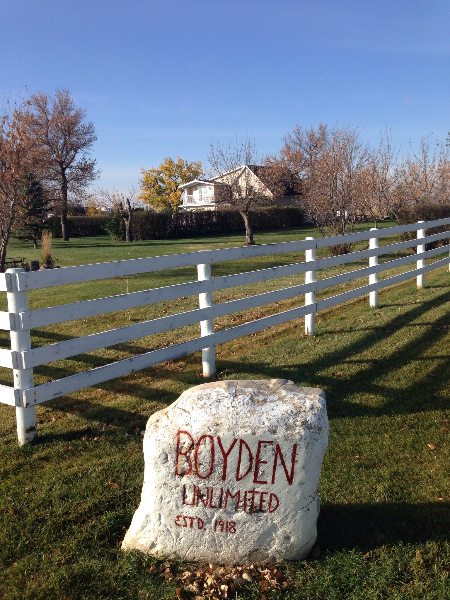 The Boyden Rock, and the house where my mother grew up.