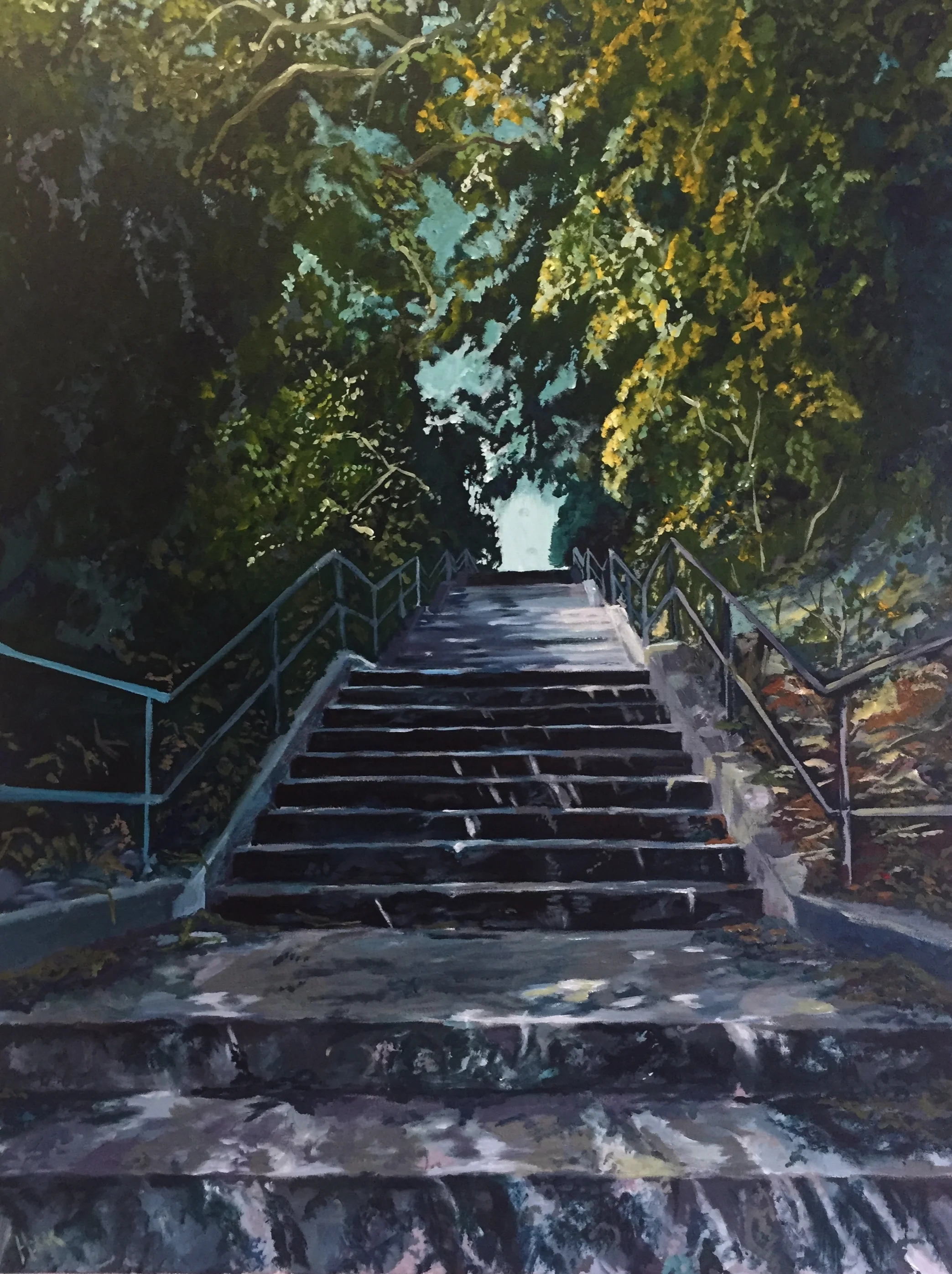 Staircase to Regal Road