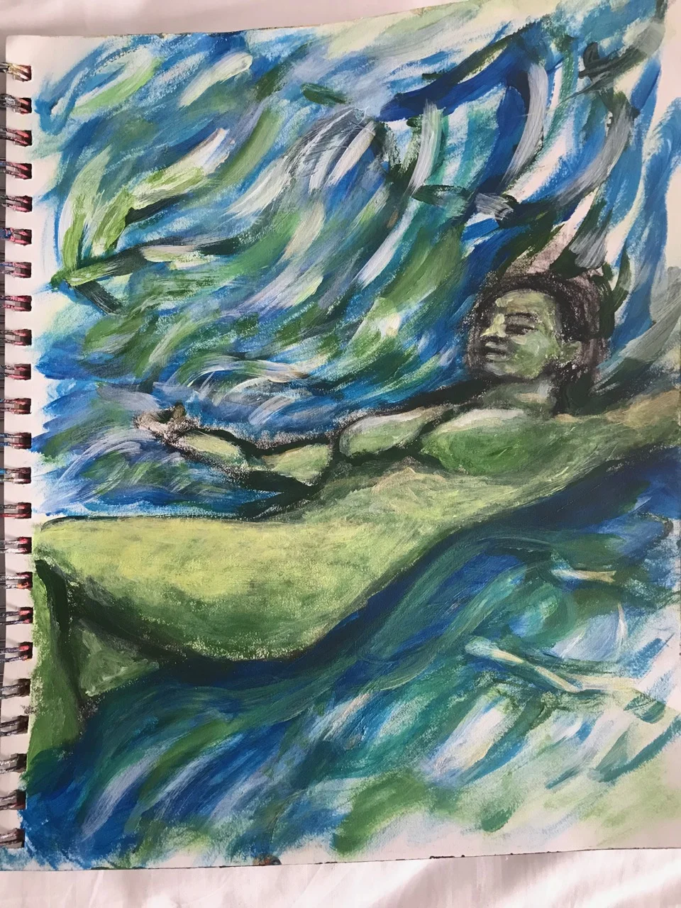 41. Reclining in dreams