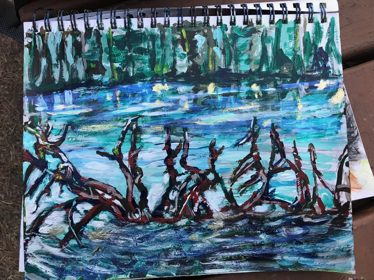 51. The drowned tree