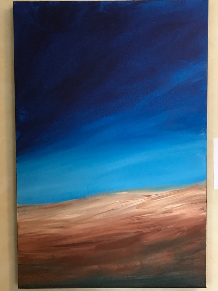 Prairie Sky. Acrylic on Canvass. 2'x3'. PopUp Price: $1296
