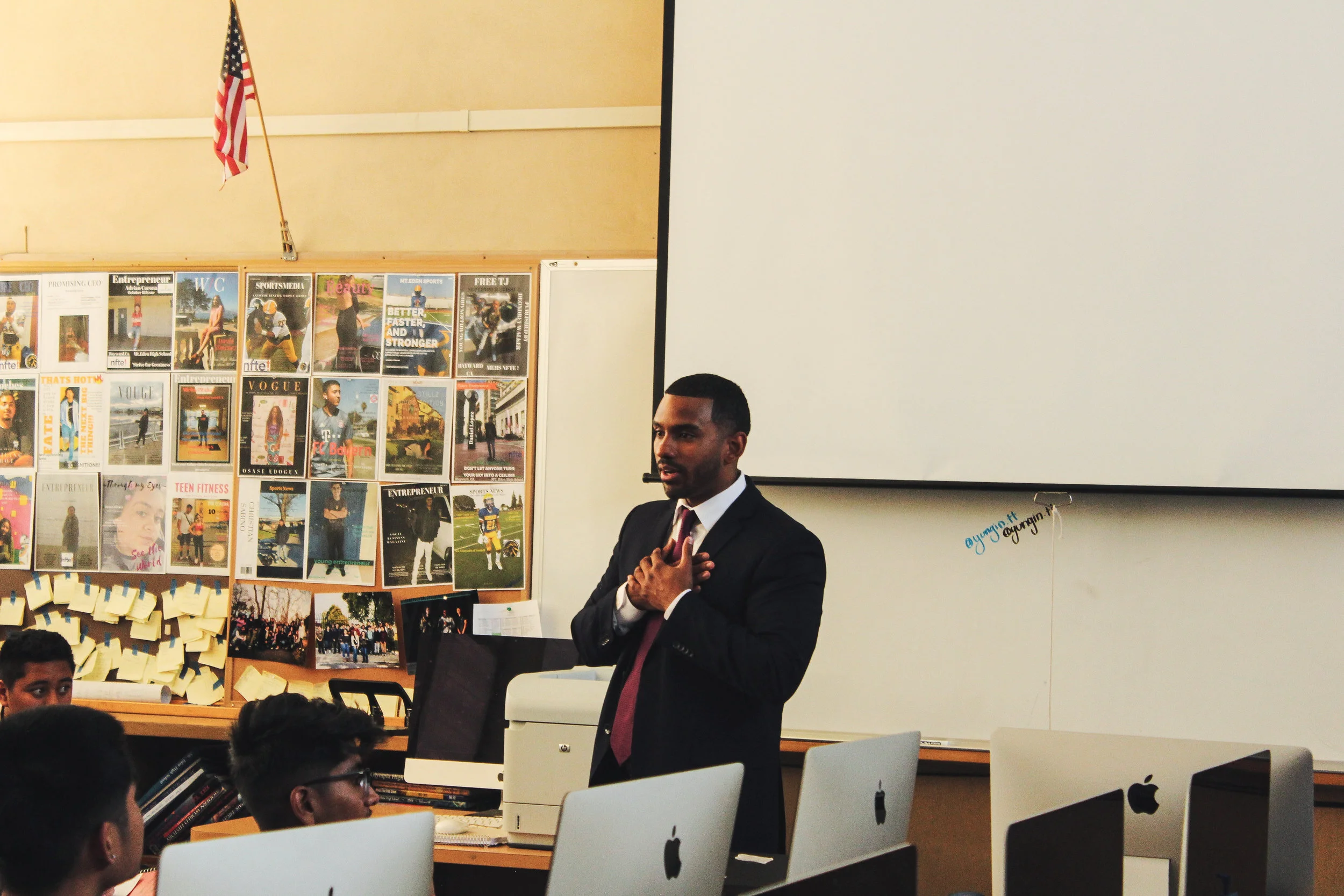 Dr. Derrell Blackburn, Entrepreneur & Educator (Photo credit: OSCAR REYES)