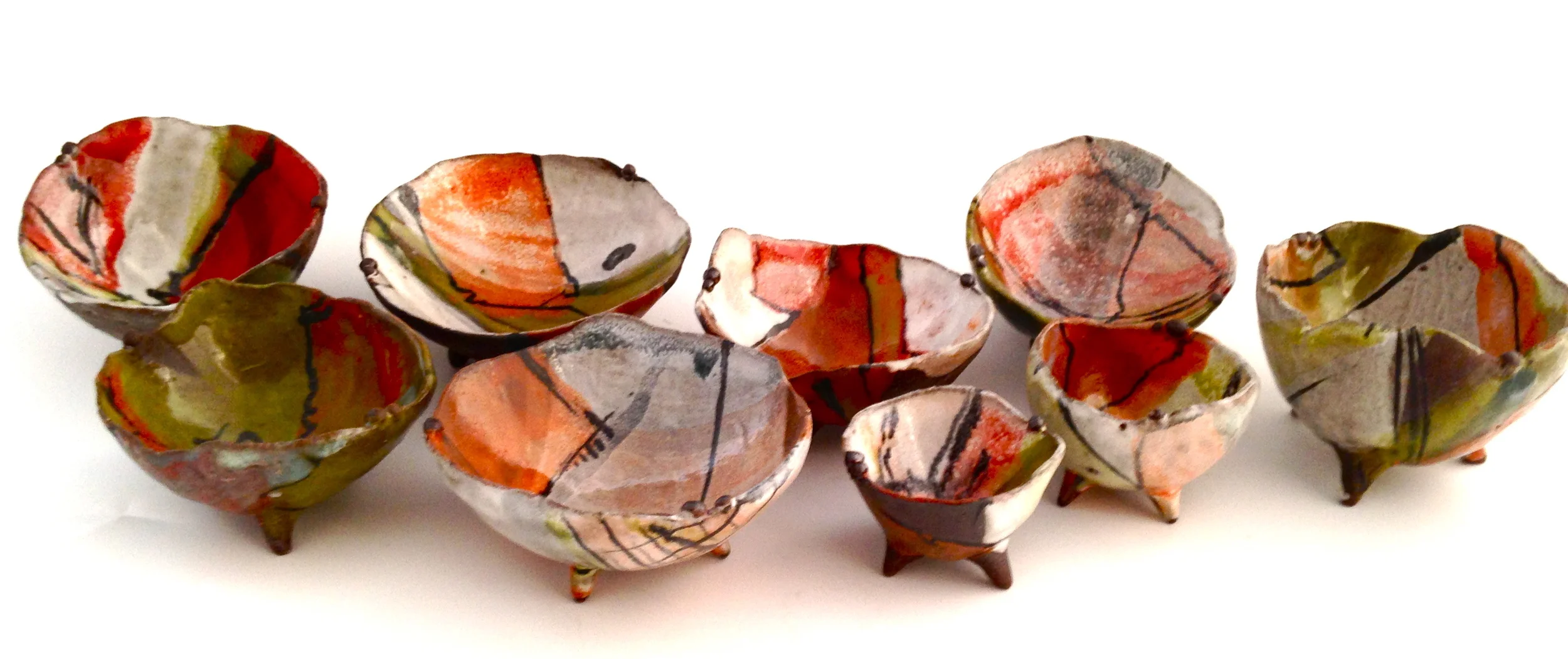 Three Footed Bowls-Small