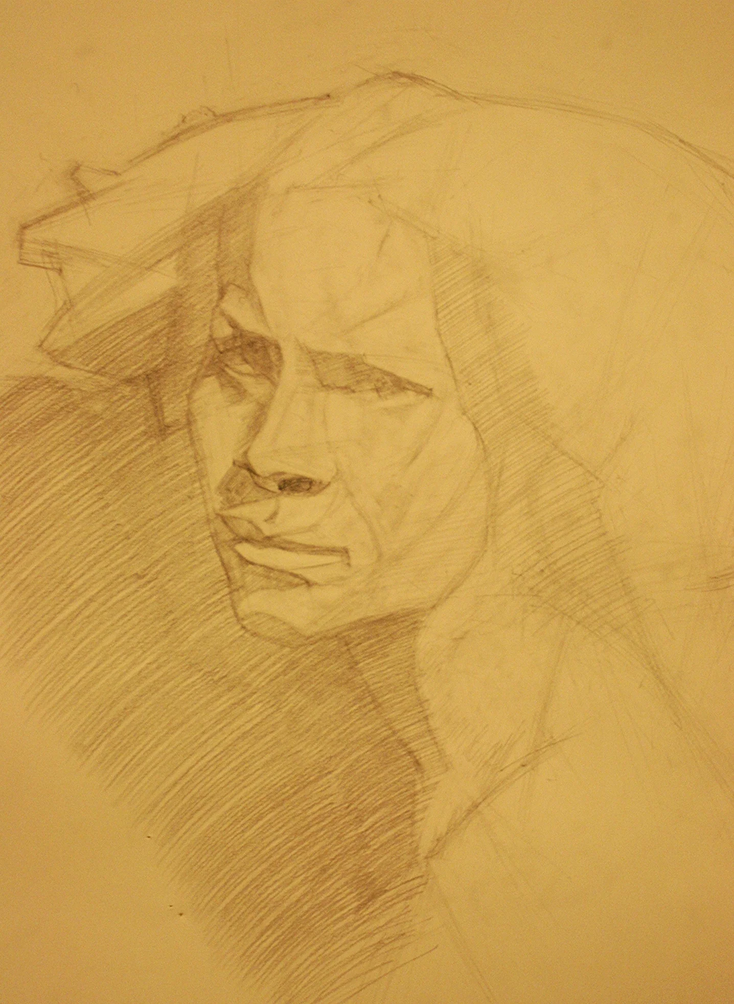 Drawing cast study during my training at The Ashland Art Academy (now Atelier Maui http://www.ateliermaui.com/)in the winter of 2008