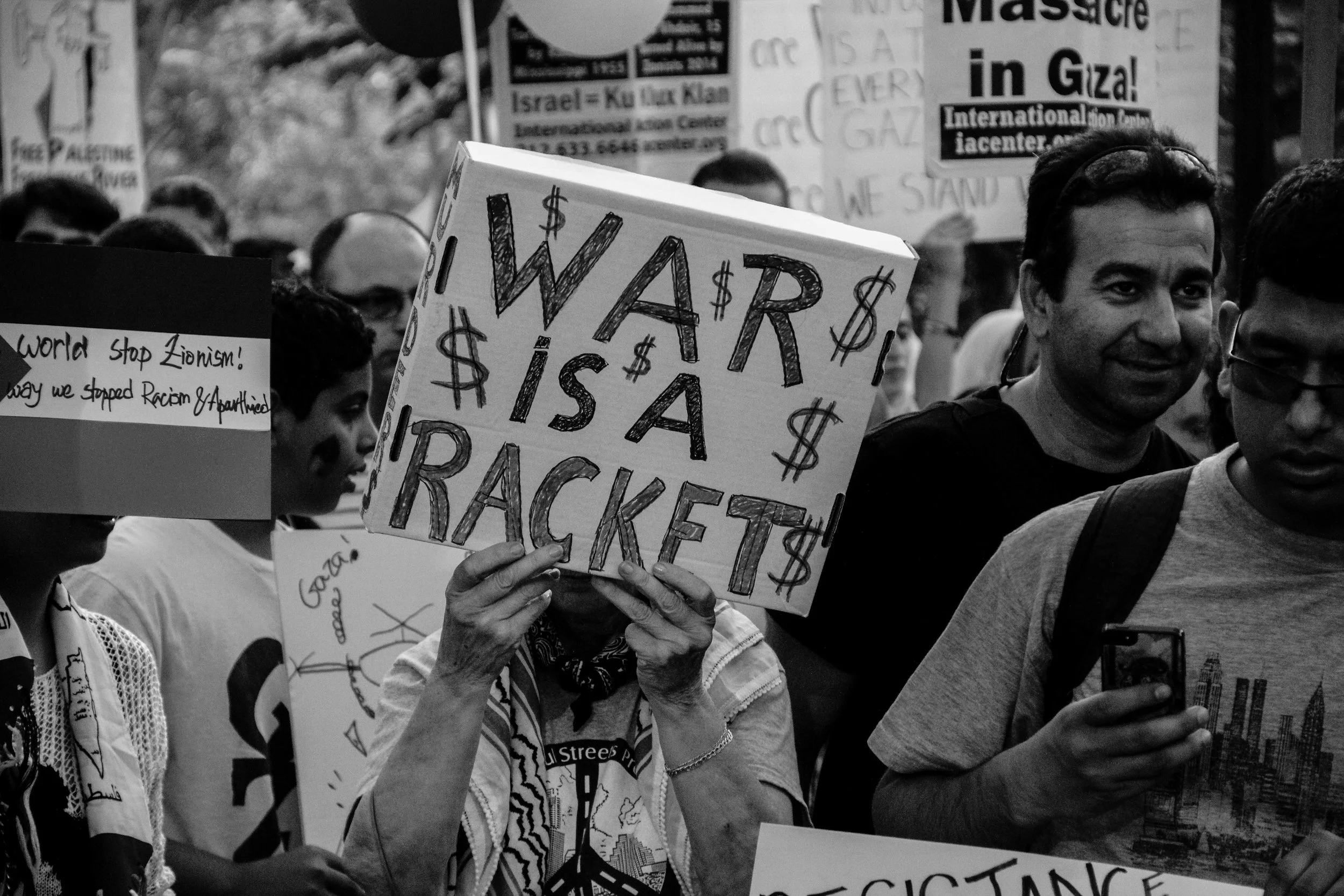 Solidarity with Gaza, Brooklyn, NY, April 2014