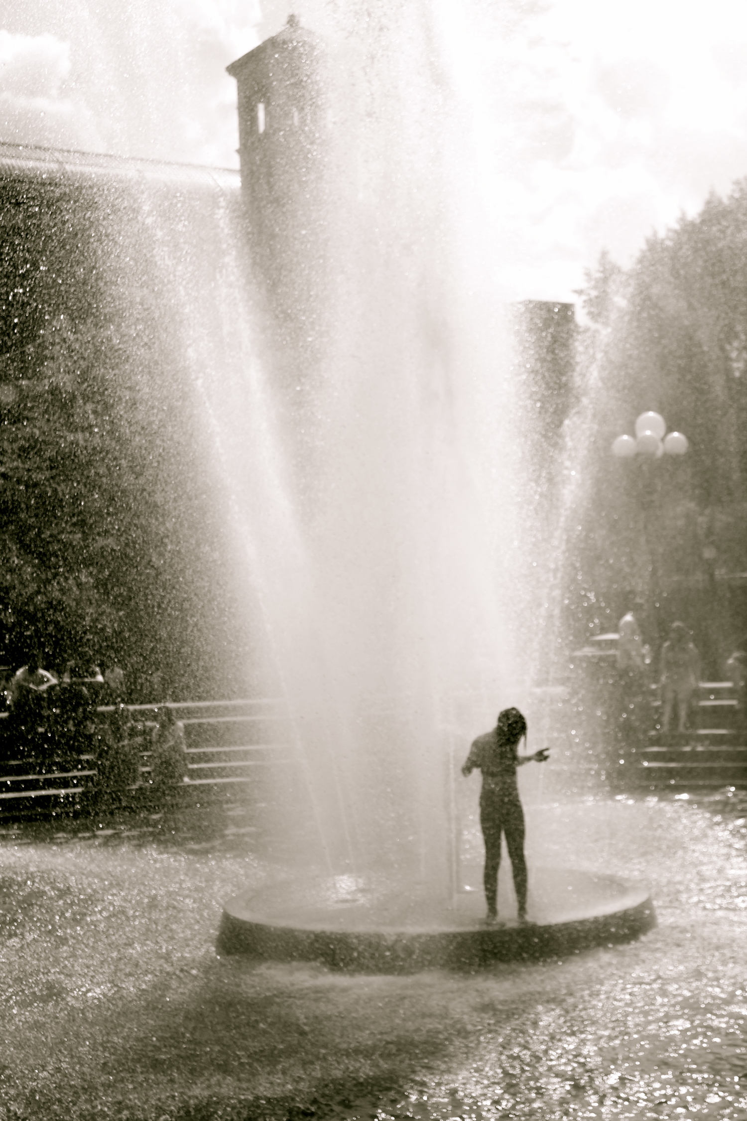 Fountain at Washington Square Park, Manhattan, New York