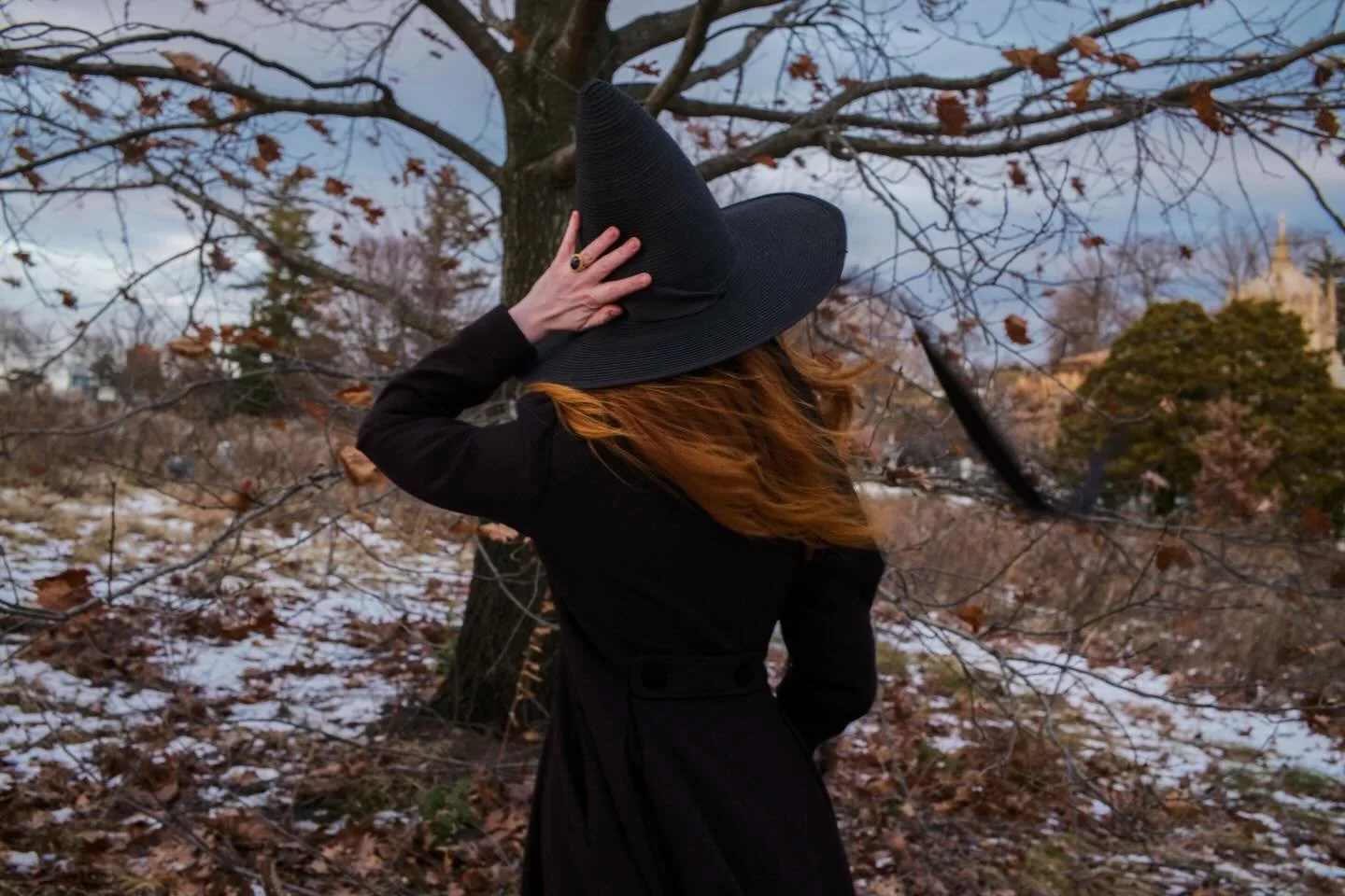 Some more shots from my time with the fierce and fabulous @gingerwitchofnyc in @historicgreenwood . This is for a 2026 about urban witches and the environment. Looking forward to sharing more. 

#witchesofinstagram #brooklyn #greenwoodcemetery
