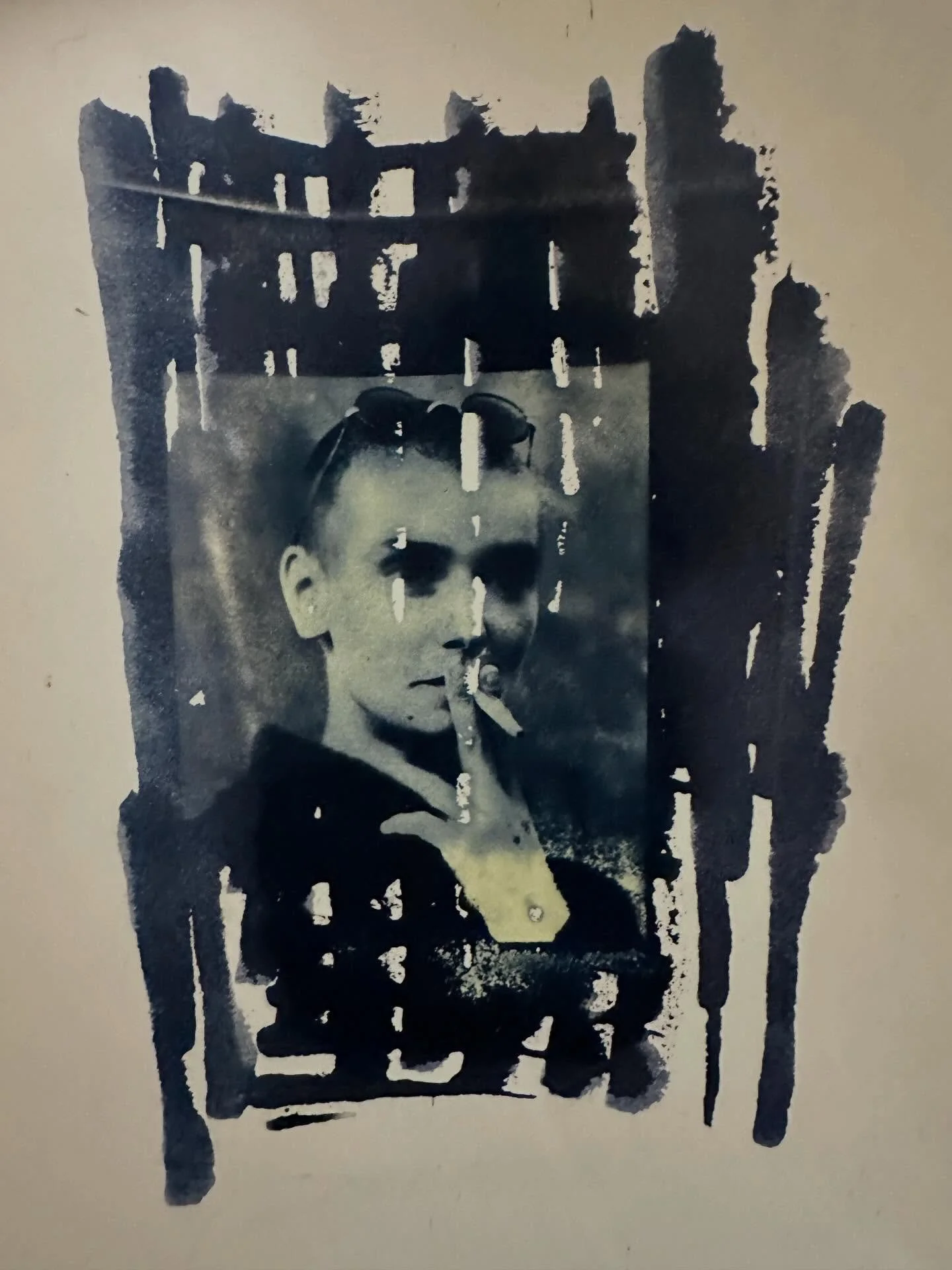 A response to &ldquo;current events&rdquo;/ Blizzard cyanotypes made in my studio (a.k.a. on my bathroom floor). These prints hardly begin to encapsulate the utter rage I have over the current news cycle, the &euro;p$tein files - and all the informat