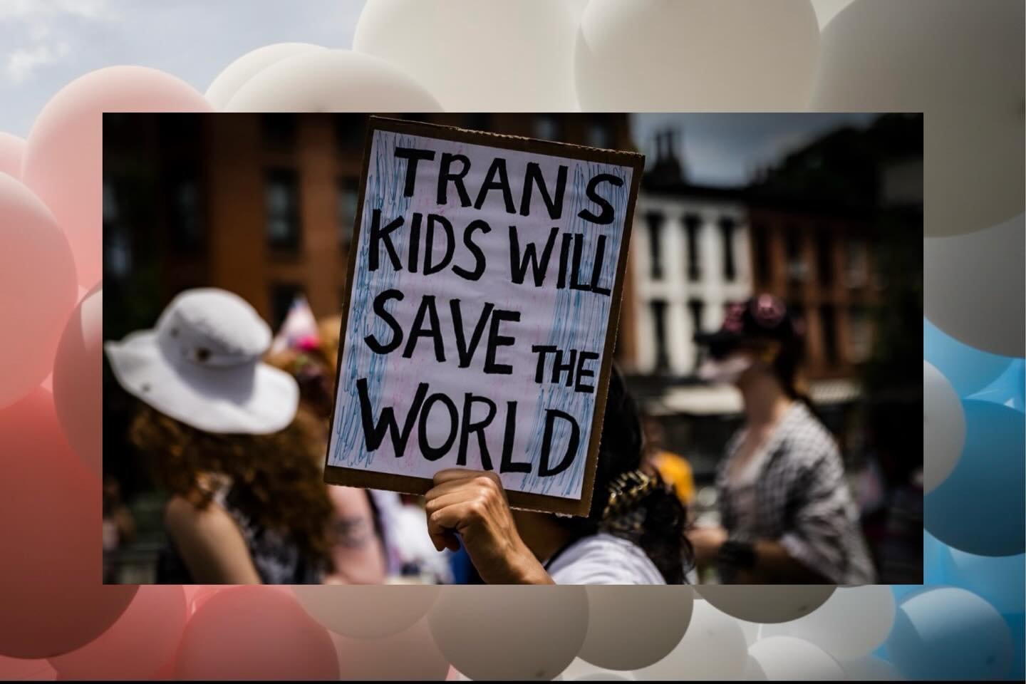 I&rsquo;m a day late (been away focusing on looming writing deadlines) but Happy Trans Day of Visibility! Standing in solidarity with the trans community yesterday, today, and always! 🏳️&zwj;⚧️

(This photo was taken in June 2025 at Pride.)

#transd
