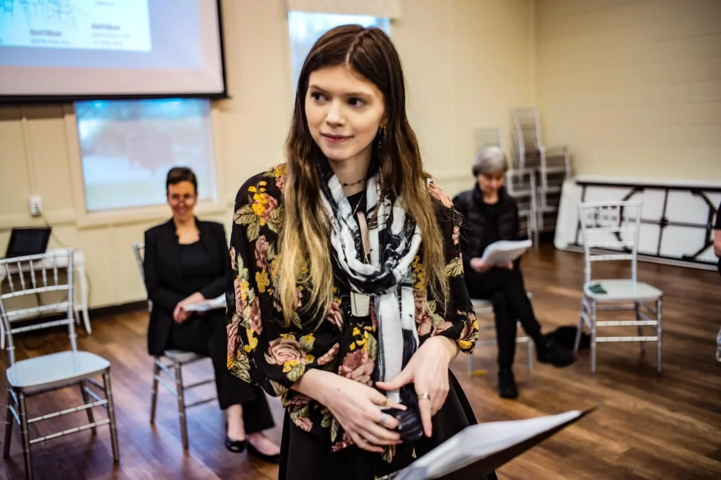 I was in Ohio last week working on a theatre project with students at Ohio State - Marion where history students worked in archives at the Women&rsquo;s Club and created plays about local feminist history. We created a one act play festival and membe