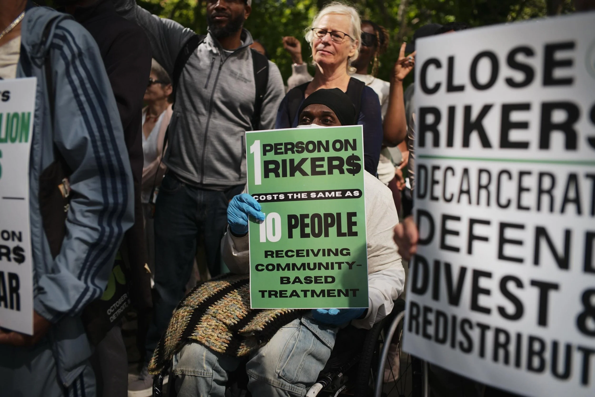 It costs nearly half a million dollars per person each year to incarcerate someone at Rikers Island. 

Today, members of the Campaign to Close Rikers rallied at City Hall, urging city leaders to deliver a budget that paves the way for closing Rikers.