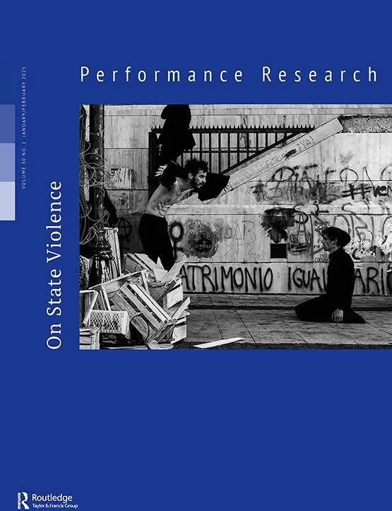 Now, I just know the fine folks of theatre academe have missed me&hellip; but, don&rsquo;t worry, ya girl is back in print form. 

I have an article about abolitionist theatre in Performance Research&rsquo;s most recent issue on State Violence.

If a