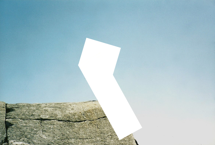 Rock & Sky, Digital print, Dimensions variable 