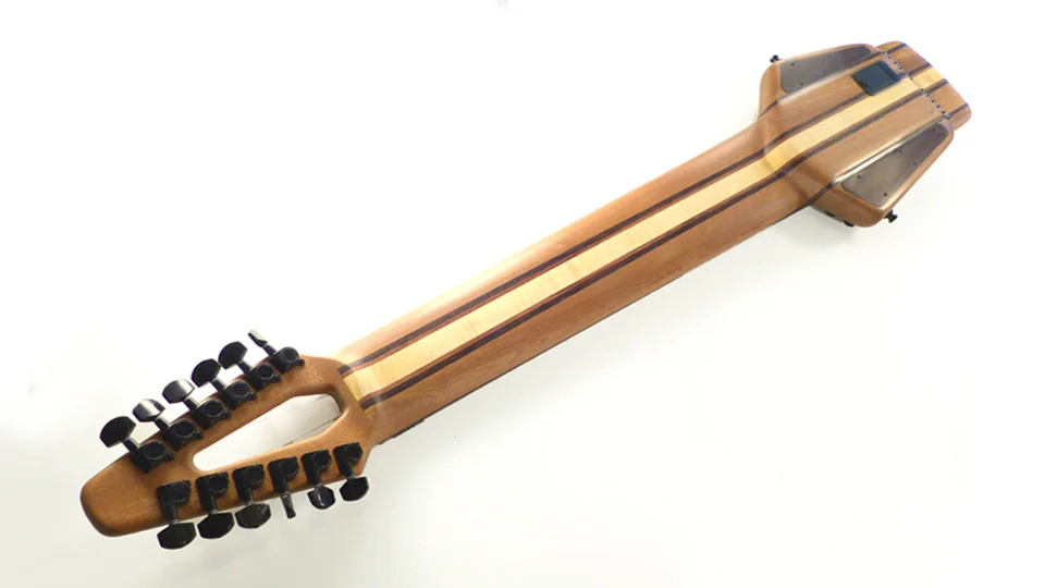The solid neck-through design is essential for stability, tone, and sustain. Custom neck options take the function and beauty up another notch.