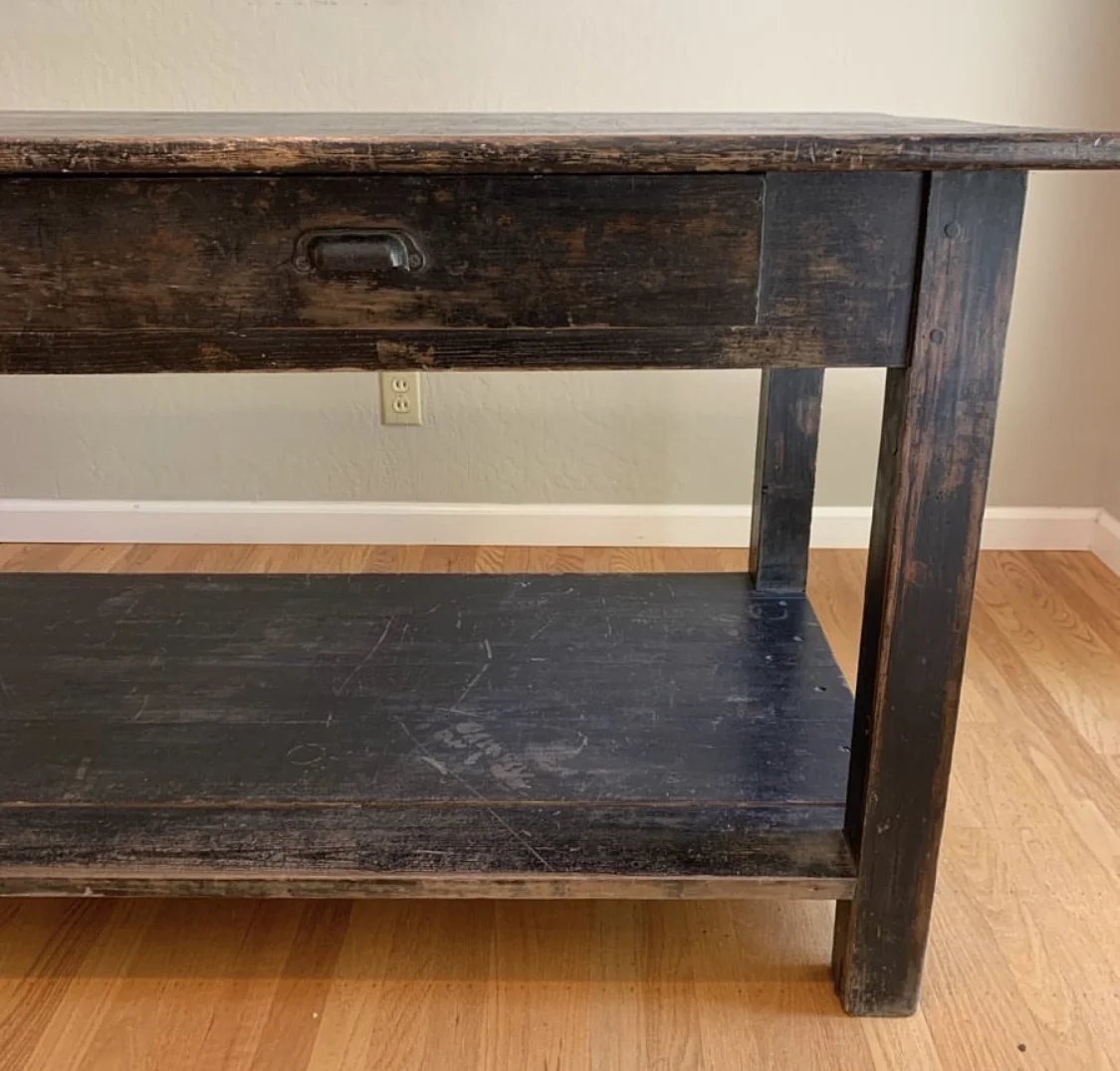 Beautiful Antique Drapers Table