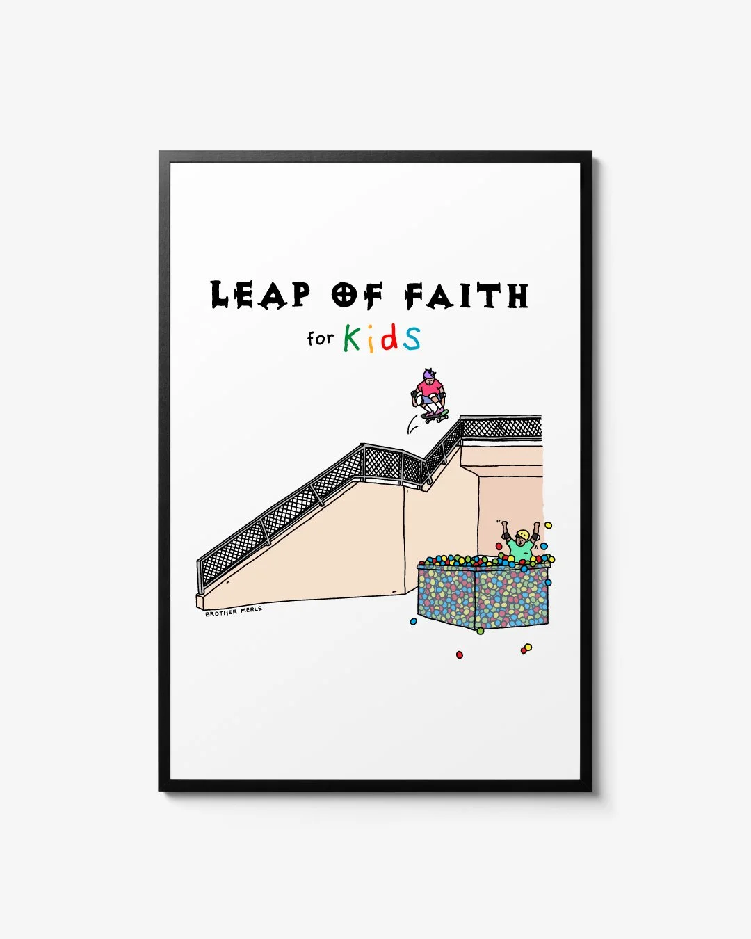 Leap Of Faith Print