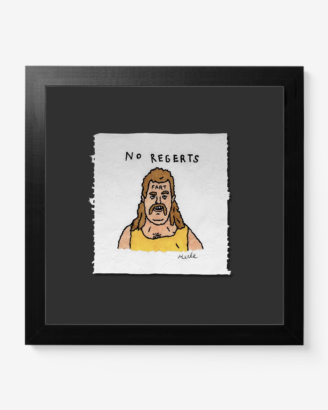 Jeffrey Toilet Paper - Original Drawing