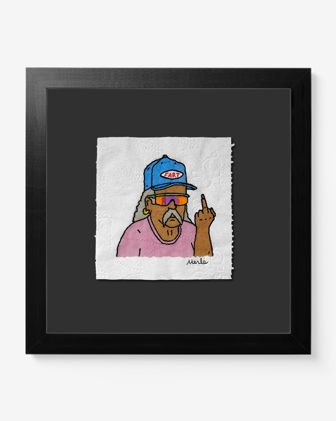 Joe Toilet Paper - Original Drawing