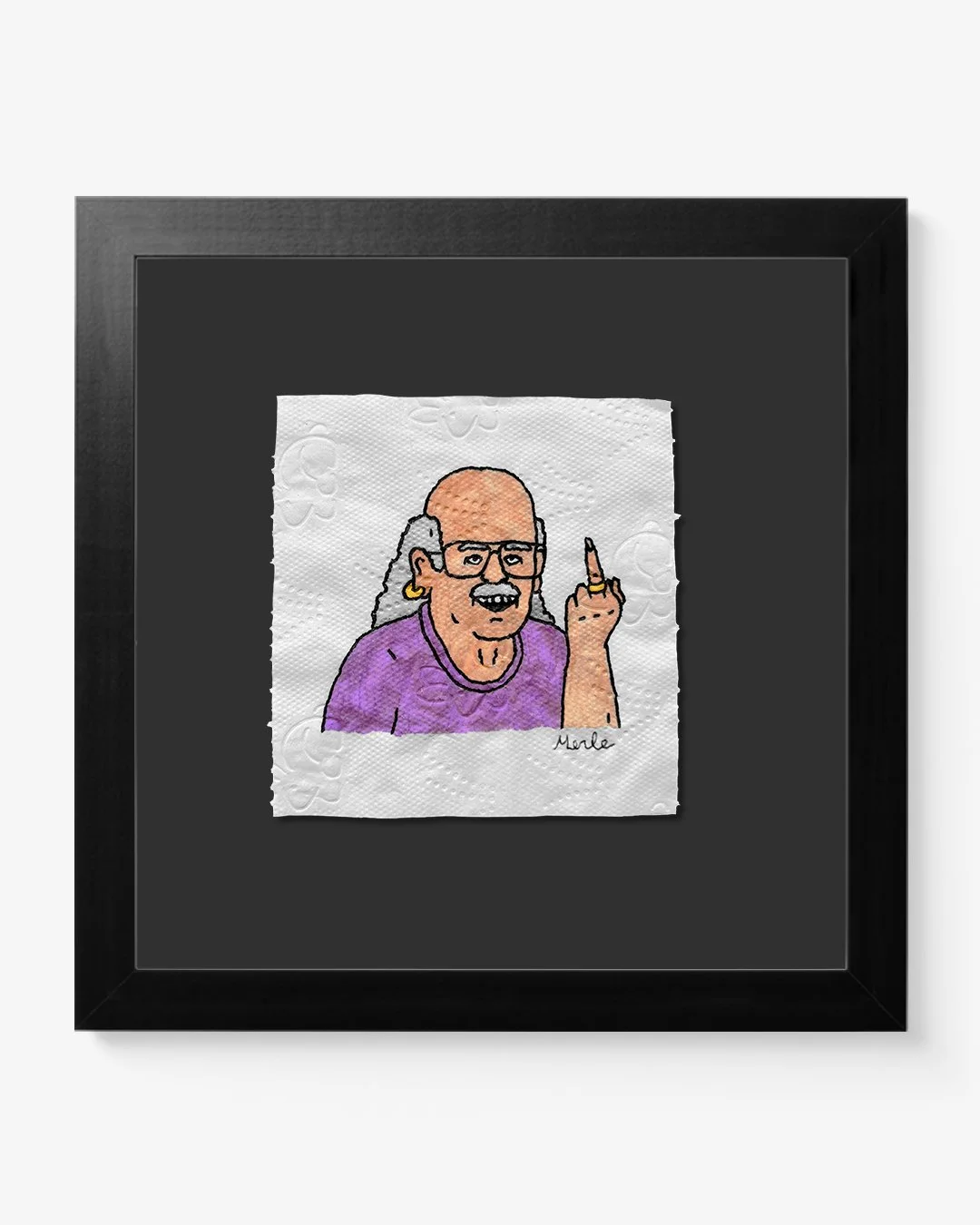 Tony Toilet Paper - Original Drawing