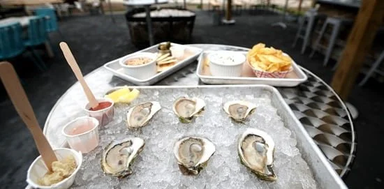Island Creek Oysters in the Seaport