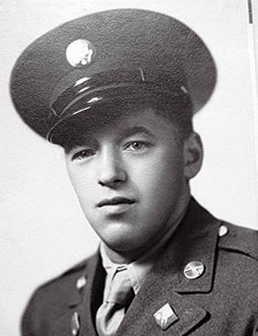 Art Tessier landed on Omaha Beach on D-Day and fought in St. Lo during the final push of the war in Europe. He was captured by Germans and spent nine months as a prisoner of war. Various reports came back to Duluth on his status, from killed in action to missing and then as a POW. He died in 2002. His widow, Hope Tessier, said the final Tessier brother to return home to Duluth was scared because he didn’t know the fate of his five brothers. Photo courtesy Hope Tessier.