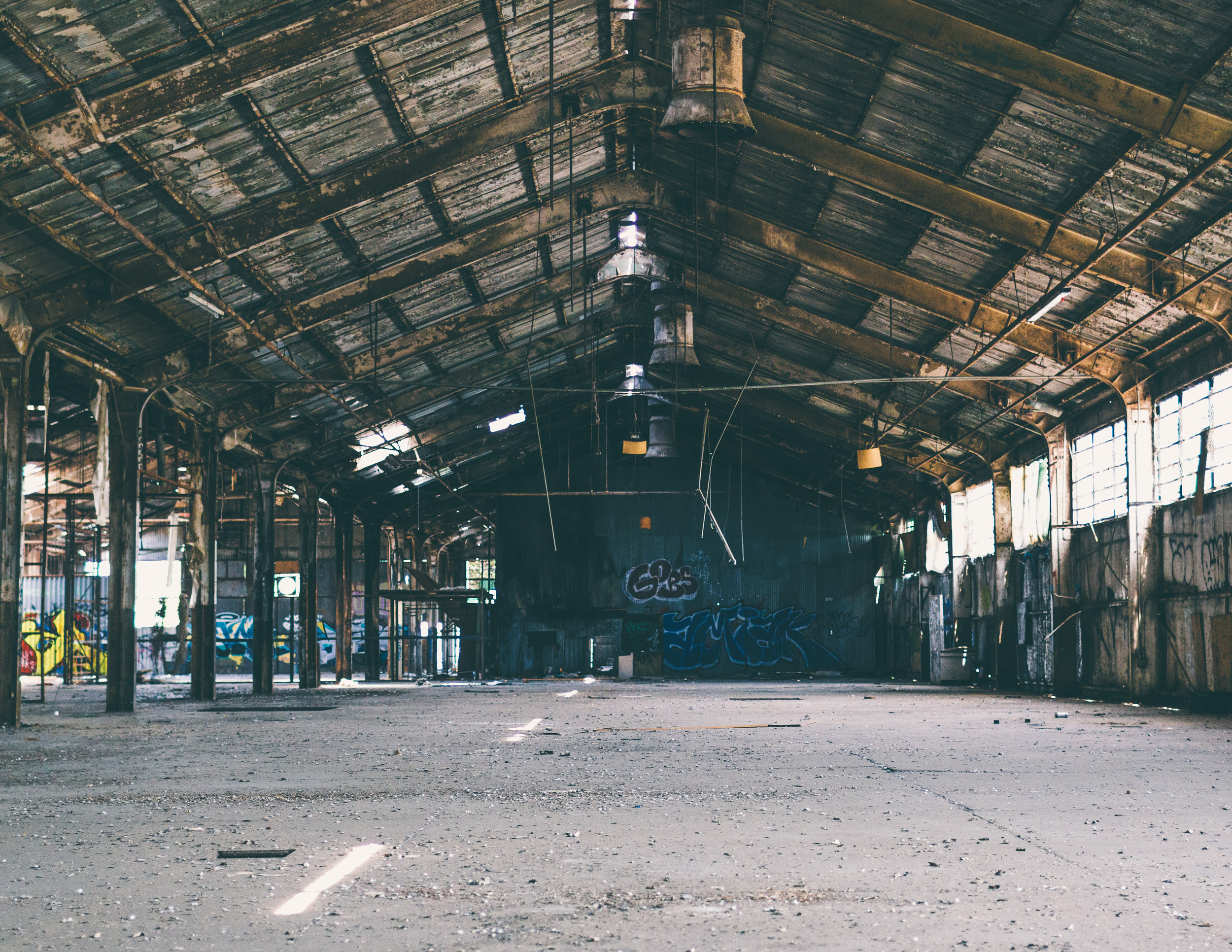 Desolated.