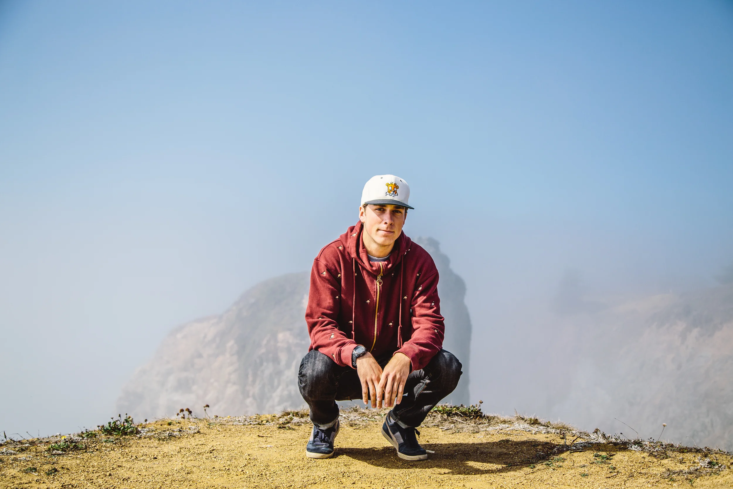 Very rare portrait of the kid Kenny.. light fog in the backdrop had him lookin somethin like a movie star..
