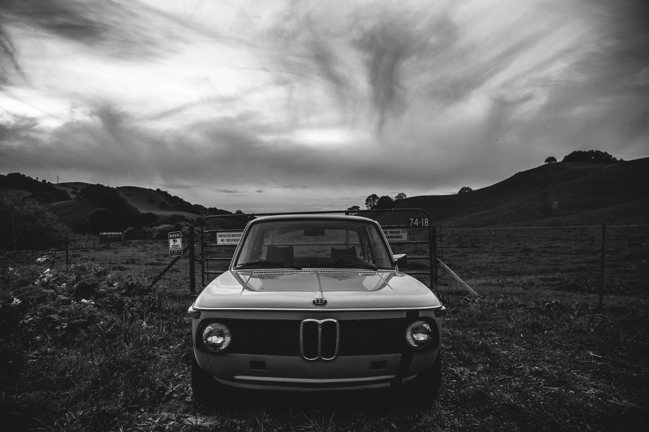 A timeless front end, for a timeless car...