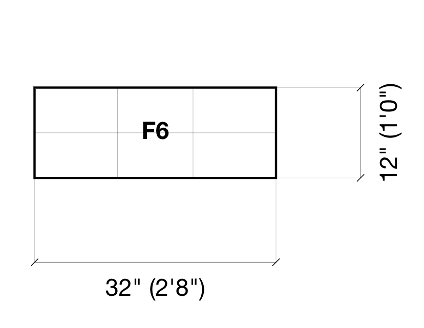 Florafelt 6-Pocket Panel (Wide)