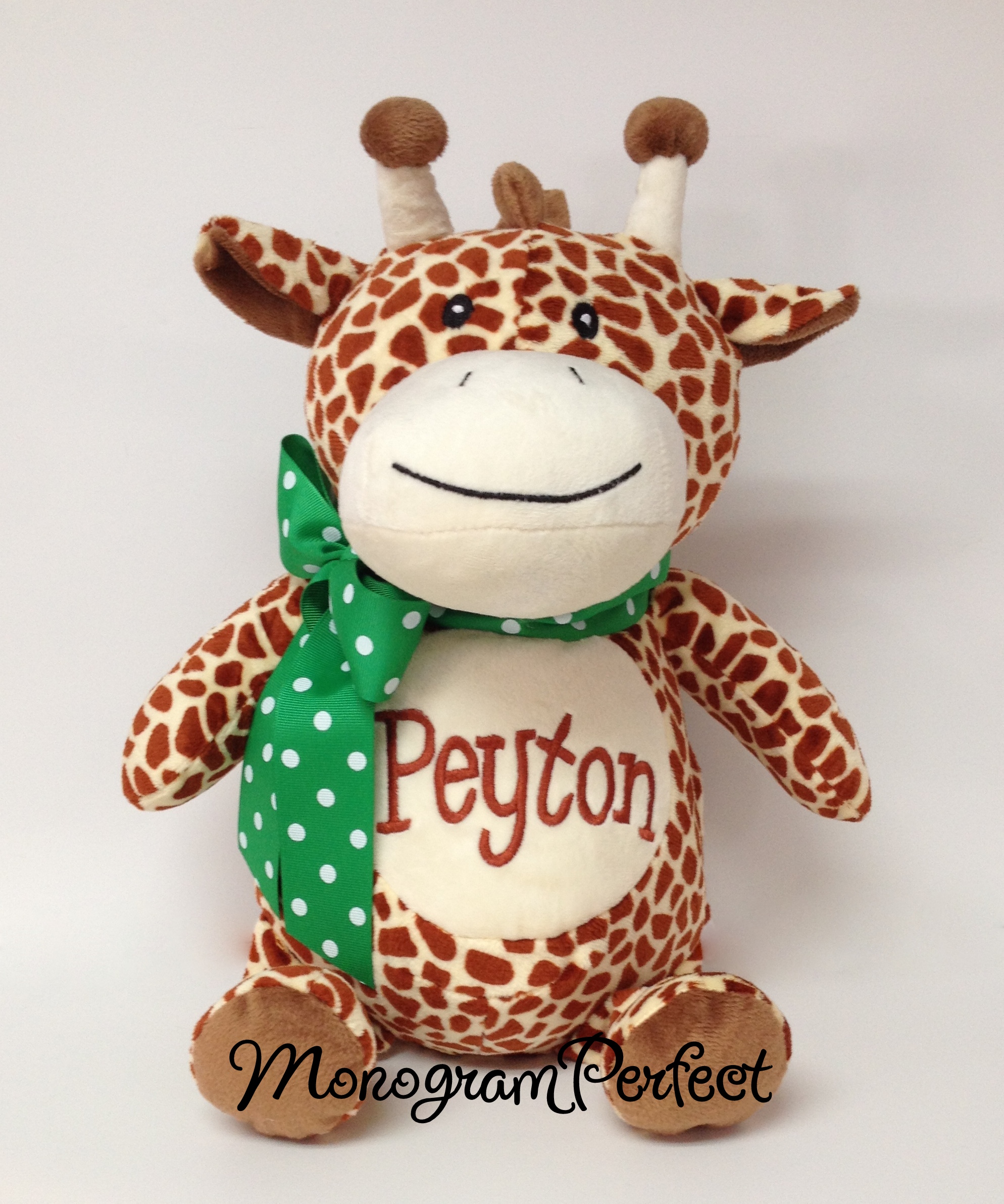 personalized stuffed giraffe