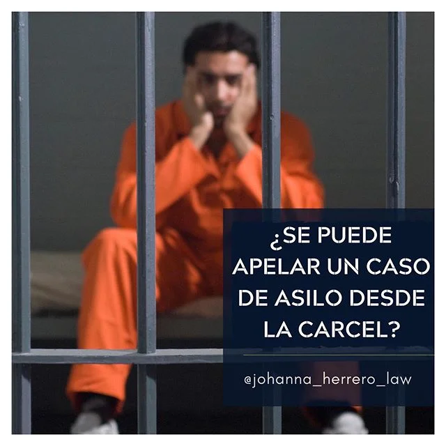 &iquest;𝐒𝐄 𝐏𝐔𝐄𝐃𝐄 𝐀𝐏𝐄𝐋𝐀𝐑 𝐔𝐍 𝐂𝐀𝐒𝐎 𝐃𝐄 𝐀𝐒𝐈𝐋𝐎 𝐃𝐄𝐒𝐃𝐄 𝐋𝐀 𝐂𝐀𝐑𝐂𝐄𝐋?
Definitivamente SI. Ahora bien, debe saber que solamente tienes 30 d&iacute;as para someter la apelaci&oacute;n y que el documento requiere ciertos t&eac