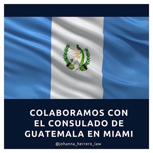 🗣𝘾𝙤𝙧𝙧𝙚 𝙡𝙖 𝙫𝙤𝙯.....𝘾𝙤𝙡𝙖𝙗𝙤𝙧𝙖𝙢𝙤𝙨 𝙘𝙤𝙣 𝙚𝙡 𝘾𝙤𝙣𝙨𝙪𝙡𝙖𝙙𝙤 𝙙𝙚 𝙂𝙪𝙖𝙩𝙚𝙢𝙖𝙡𝙖 𝙚𝙣 𝙈𝙞𝙖𝙢𝙞, 𝙙𝙖𝙣𝙙𝙤 𝙖𝙨𝙚𝙨𝙤𝙧𝙞𝙖 𝙡𝙚𝙜𝙖𝙡 𝙚𝙣 𝙢𝙖𝙩𝙚𝙧𝙞𝙖 𝙙𝙚 𝙞𝙣𝙢𝙞𝙜𝙧𝙖𝙘𝙞&oacute;𝙣.

Inf&oacute;rmate, ases&oacute;r