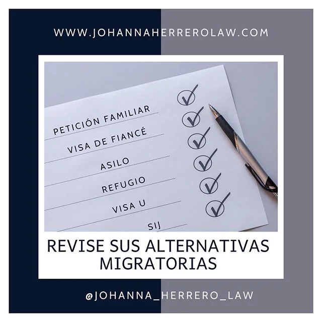 🗣 𝘊𝘰𝘳𝘳𝘦 𝘭𝘢 𝘷𝘰𝘻... 𝐑𝐄𝐕𝐈𝐒𝐀 𝐓𝐔𝐒 𝐀𝐋𝐓𝐄𝐑𝐍𝐀𝐓𝐈𝐕𝐀𝐒 𝐌𝐈𝐆𝐑𝐀𝐓𝐎𝐑𝐈𝐀𝐒 𝐂𝐎𝐍 𝐑𝐄𝐆𝐔𝐋𝐀𝐑𝐈𝐃𝐀𝐃 y no te dejes llevar por rumores. En nuestra oficina hemos visto cientos de casos de personas que ten&iacute;an una alterna