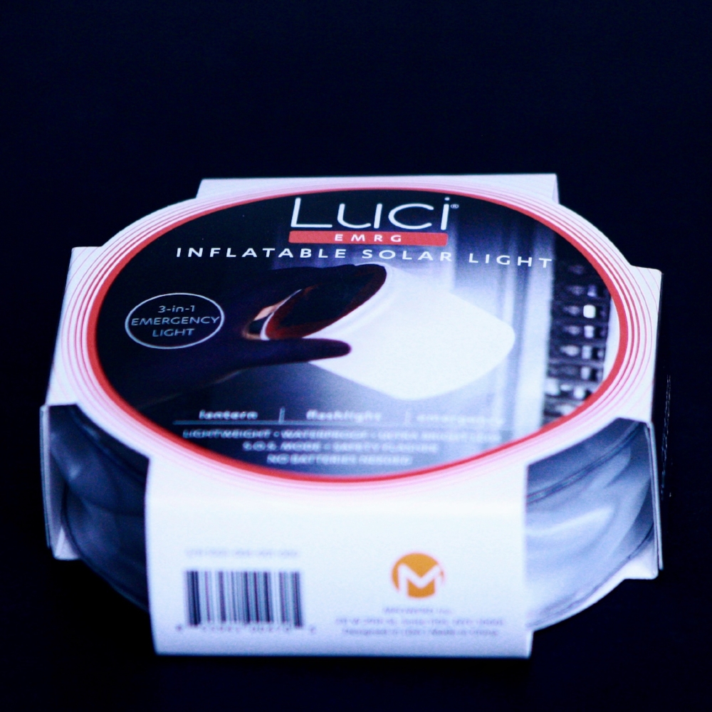Luci light by MPOWERD brings hope to millions of families without electricity around the world.