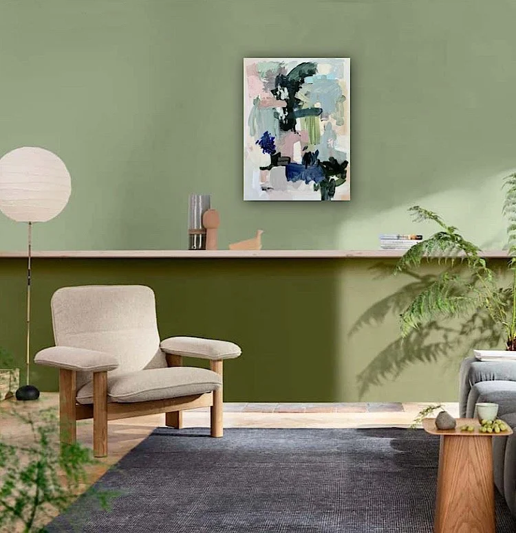 original abstract painting for sale by artist, katie brines