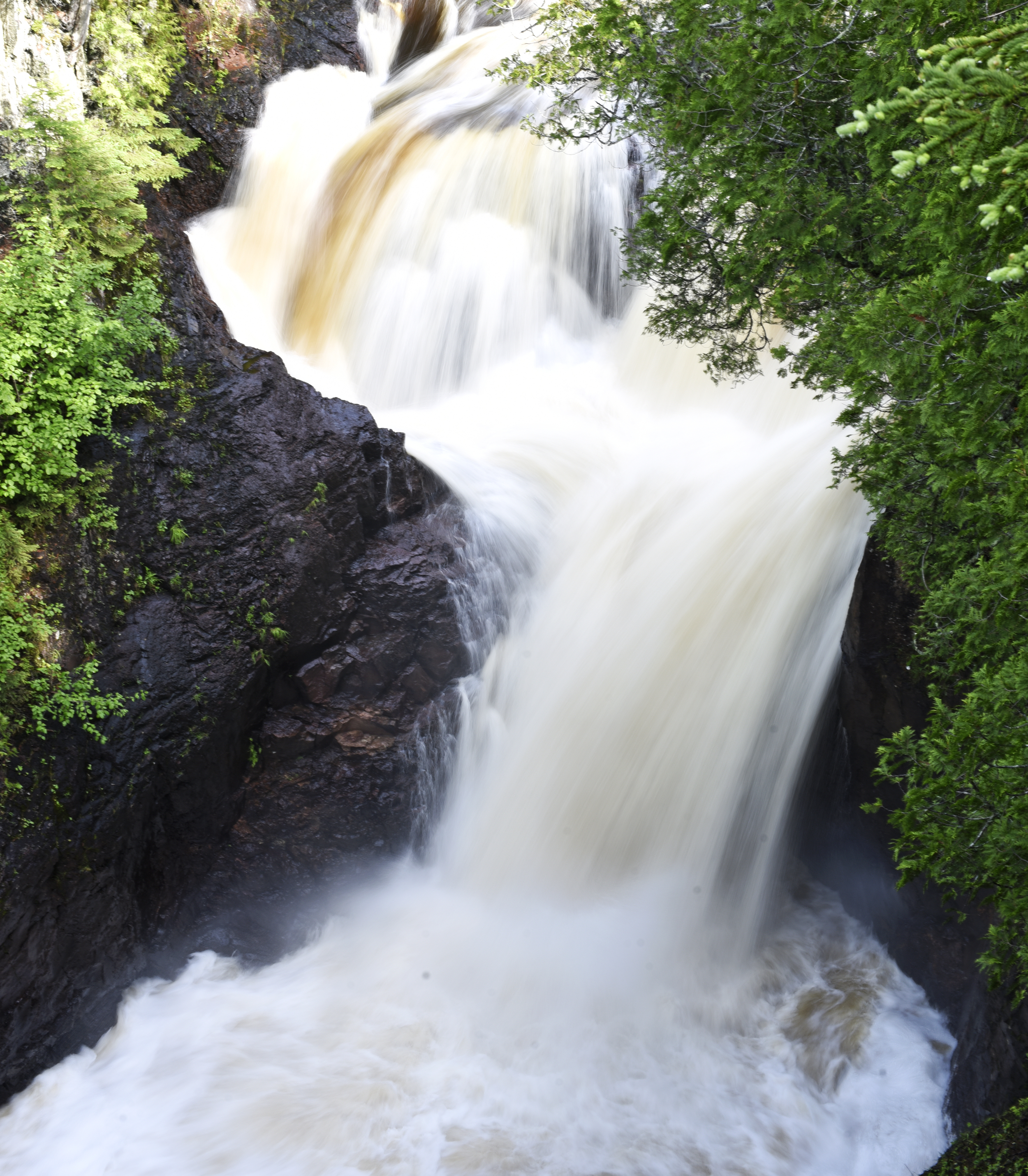  Devil's Kettle in Judge C.R. Magney State Park.&nbsp; 