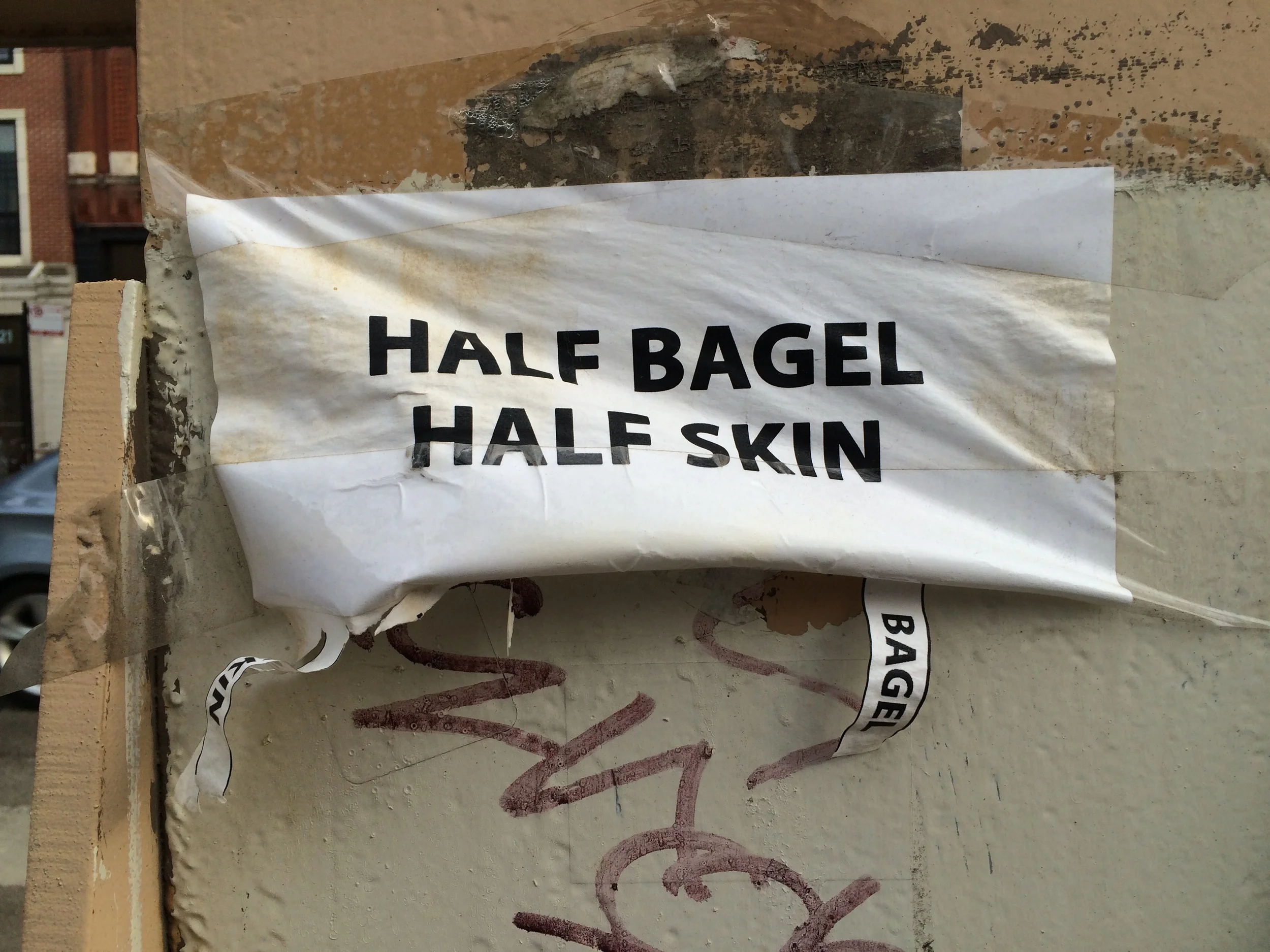 HALF BAGEL HALF SKIN