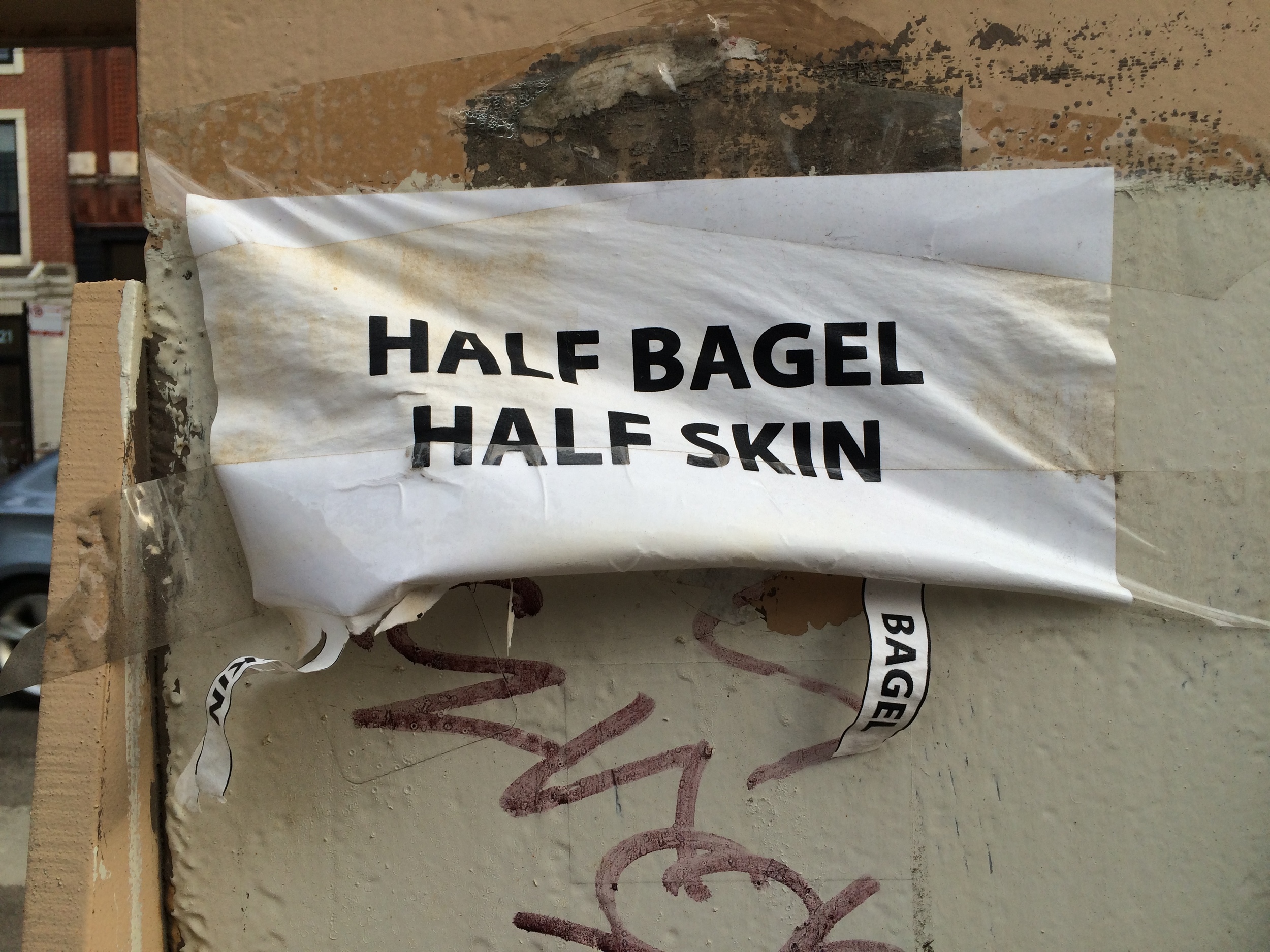 HALF BAGEL HALF SKIN